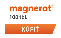 Tablety magnerot 100ks s kyselinou orotovou, 100tbl - cena, predaj